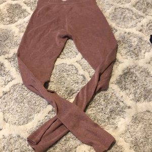 Super soft purple leggings or pajama bottoms M